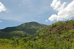 Hilly landscape, typical of the Mugamba region
