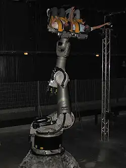 KUKA robotic arms as used on RoboCoasters