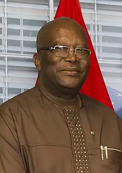 &nbsp;Burkina Faso Roch Marc Christian Kaboré, President