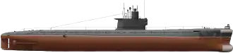 A submarine of the Romeo class