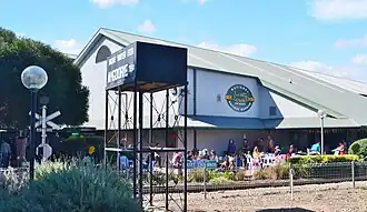 The Ron Fitch Pavilion – one of the two main pavilions – at the National Railway Museum, Port Adelaide