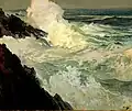 Rough Sea at Bailey's Island, Maine by Frederick Judd Waugh, 1909