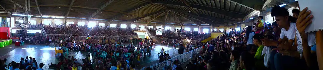 Panorama of Jose Panganiban's Social Center