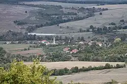 A view of the village