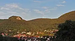 Rosenstein Ruins above Heubach