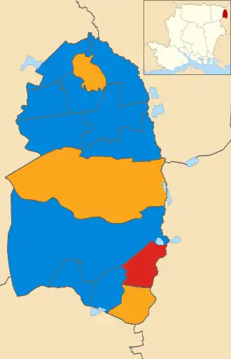 2008 results map