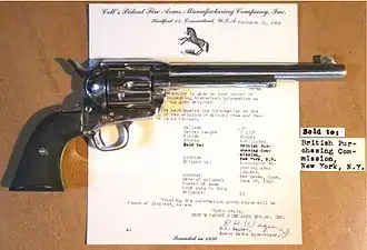 .38 Colt Single Action Battle of Britain 1940