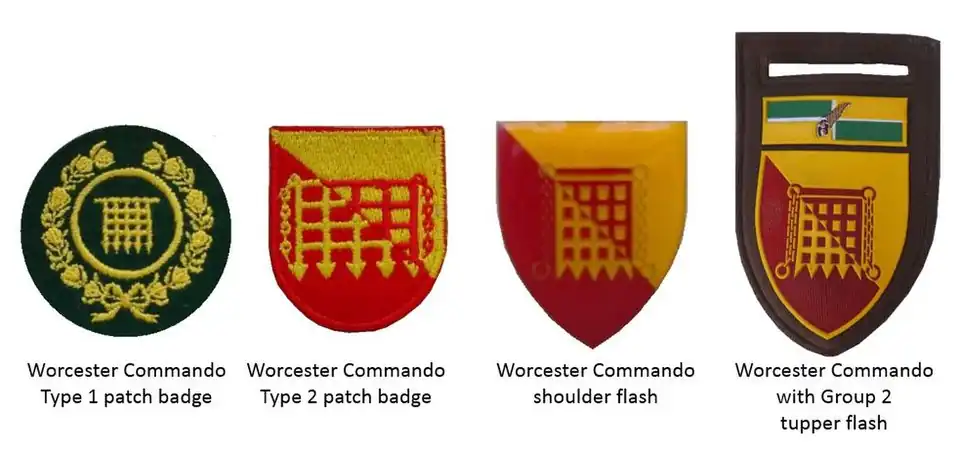 SADF era Worcester Commando emblems