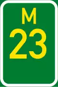Metropolitan route M23 shield