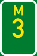 Metropolitan route M3 shield