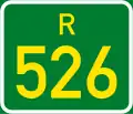 Regional route R526 shield