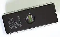 A 32&nbsp;KB (256&nbsp;Kbit) EPROM.&nbsp;The -12 suffix indicates this device has a 120 nanosecond access time.