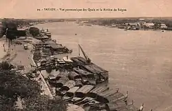 View of the quay in early 20th century