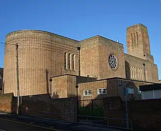 Sacred Heart Church seen from Ripley Street.