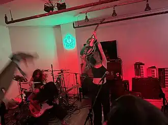 Sailor Honeymoon performing at Block Party Music and Art Festival 2024