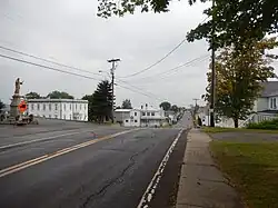 Route 285 in Saint-Cyrille-de-Lessard.