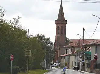The church in Saint-Hilaire