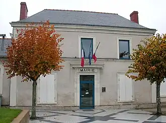 The town hall of Saint-Jean-de-Linières