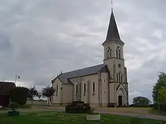 The church in Saint-Ouen-sur-Loire