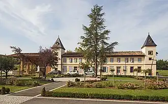 The town hall in Saint-Sauveur