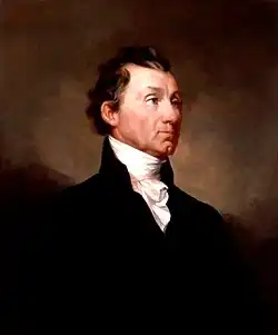 Portrait of James Monroe by Samuel F. B. Morse, 1819