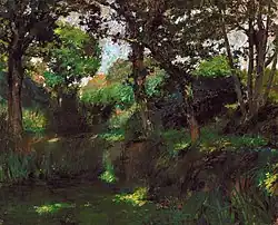 Wooded Landscape, c. 1890&nbsp;– c. 1899