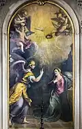 Annunciation, altarpiece in the church San Giacomo di Rialto (Venice)