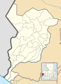 Tejutla is located in San Marcos Department