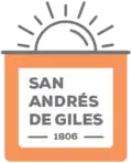 Official logo of San Andrés de Giles