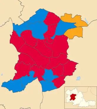 2008 results map