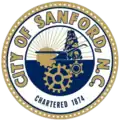 Official seal of Sanford, North Carolina
