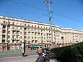 Moskovsky Prospekt (10&nbsp;km (6.2&nbsp;mi)) is one of the longest in Saint Petersburg