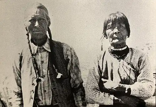 Geronimo and Sara Fina Tafoya c. 1900