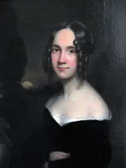 Portrait of Sarah Josepha Hale, editor of Godey's Lady's Book.