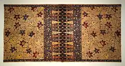 Sarong in the pesisir "coastal" style from northern Javanese coast, early 20th century