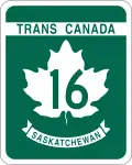 Saskatchewan Highway 16 shield