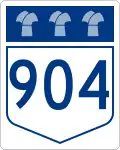 Highway 904 marker
