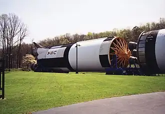Saturn V at the United States Space & Rocket Center, 2007
