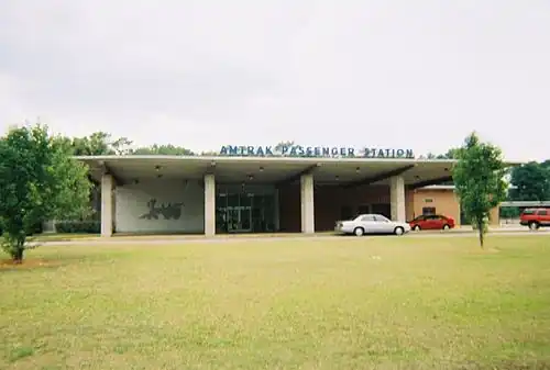 Savannah's Amtrak station
