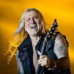 Caffery performing in 2015