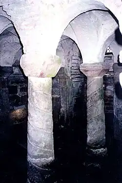 Crypt at St Wystan's Church