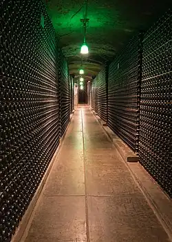 Schramsberg wine cellars (entrance)