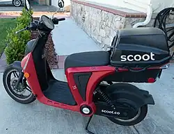 GenZe 2.0 Electric Scooter utilized by Scoot Network fleet.