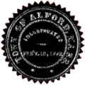 Official seal of Alford, Massachusetts