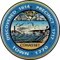 Official seal of Cohasset, Massachusetts
