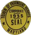 Seal of the Town of Fairmount Heights