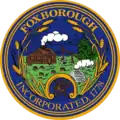 Official seal of Foxborough, Massachusetts