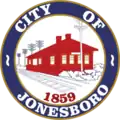 Official seal of Jonesboro, Georgia