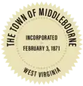 Official seal of Middlebourne, West Virginia