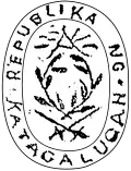 Seal of Sovereign Tagalog Nation Tagalog Republic